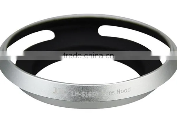 JJC LH-S1650 SILVER Vented Lens Hood 40.5mm Metal Lens Hood For Sony photo-3