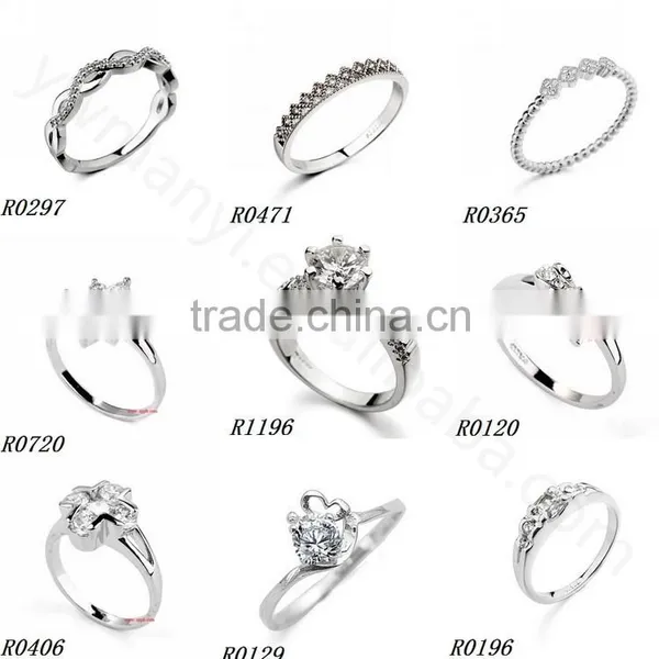 China Supplier Jewelry Popular Wholesale Festival Items Skull Ring Silver Jewelry R39 photo-5