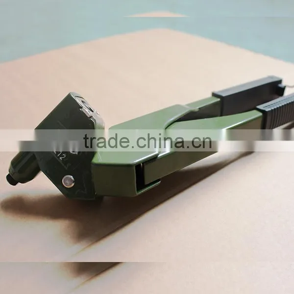 Heavy Duty Swivel Head Hand Riveter Rivet Gun Metal photo-3