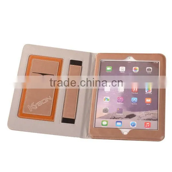 Real Leather Flip Case Cover for Ipad 6, Case for Best Buy photo-5