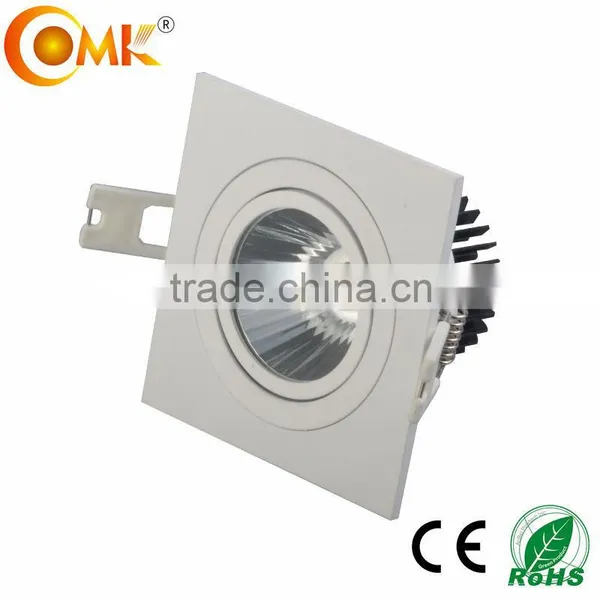 7w Square Ajustable Recessed COB Downlight photo-4