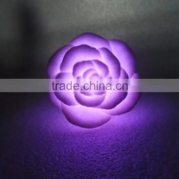 Rose Christmas Night Light Can Changing More Color photo-2