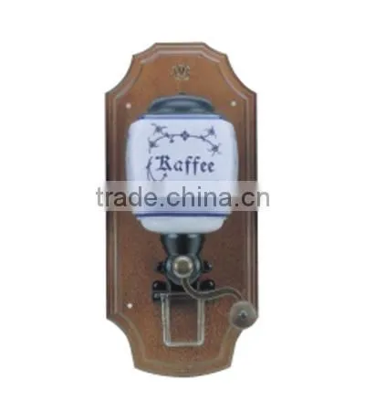 Archaistic Manual Coffee Grinder With Wooden Case photo-3