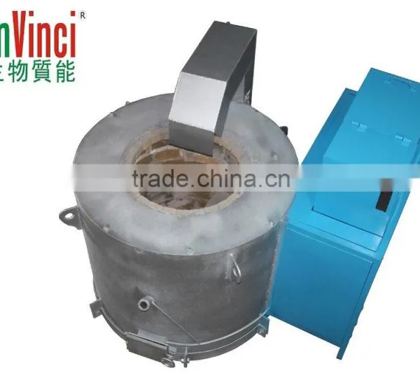 Biomass Burner Scrap Aluminum Melting Furnace, Zinc, Magnisiam Melting Furnace Quality Choice