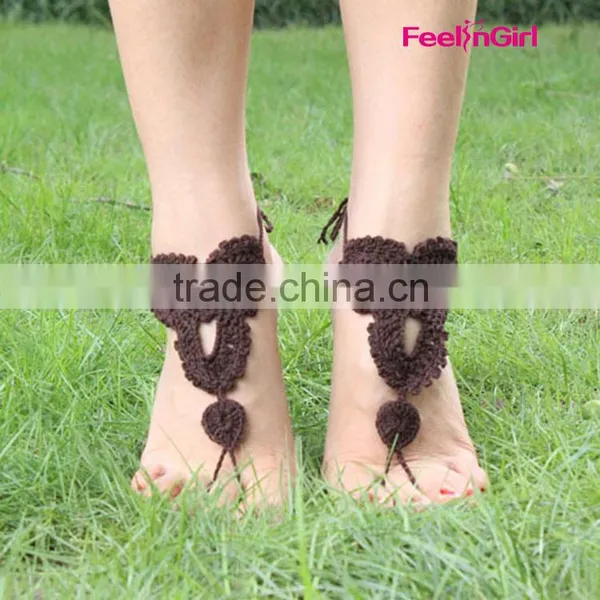 Handmade Wholesale Barefoot Beach Walk Nude Sandals photo-6