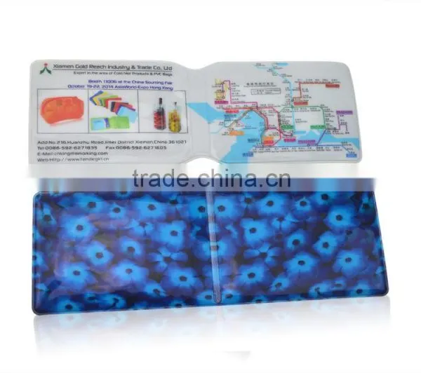 2015 Useful Plastic Card Holder Hot Sale Soft PVC Wallet photo-2