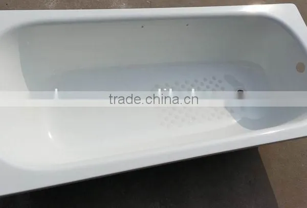 180cm Indoor Smiple Steel Enamel Bathtub photo-5