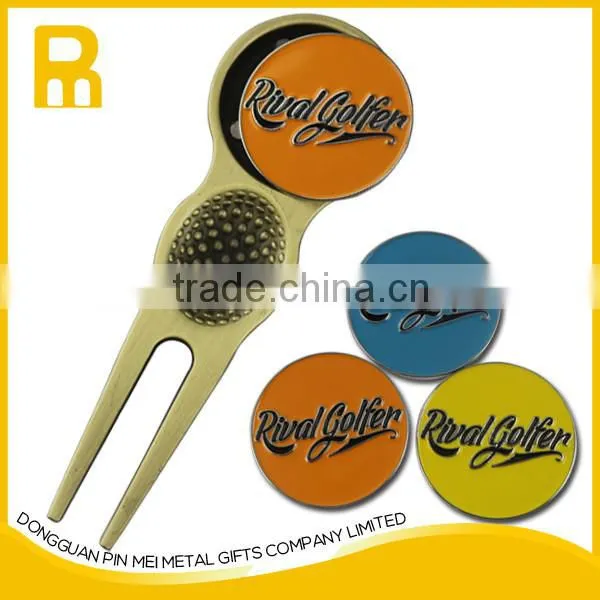 Cheap Metal Golf Divot Tool With Different Ball Markers for Wholesale photo-2