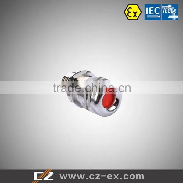 ATEX and IECEX Certified Explosion Proof Metal Cable Gland and for Armoured Cable
