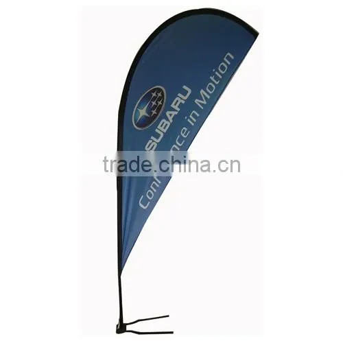 Marketing Feather Flag With Double Side Printing and Car Base photo-2
