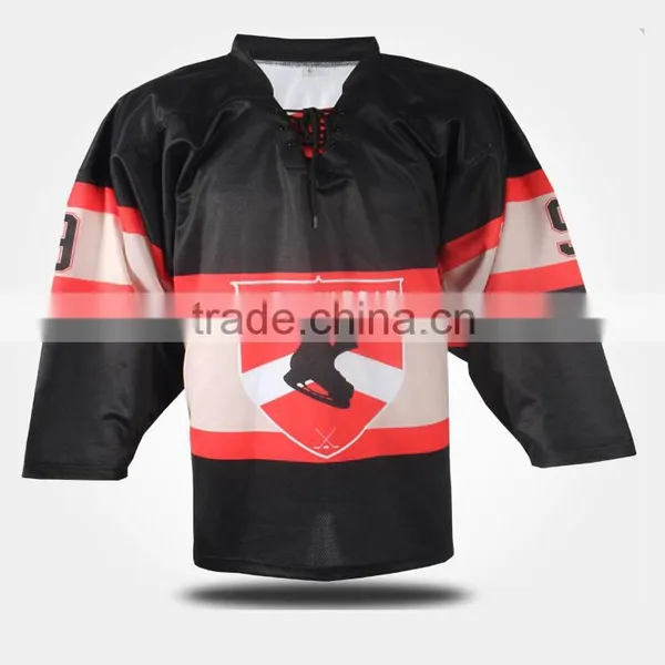 Sublimated Ice Hockey Uniform , International Ice Hockey Jerseys Cheap photo-3