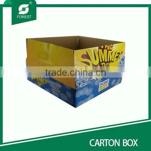 2015 YELLOW CARDBOARD CORRUGATED CARTON BOX EP02202552 photo-3