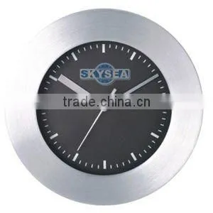 8 Inch Decorative Wall Mounted Aluminium Round Clock