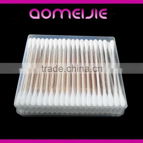 Wooden Stick 100% Degreasing Cosmetic Cotton Buds,cotton Swabs,cotton Tips photo-5