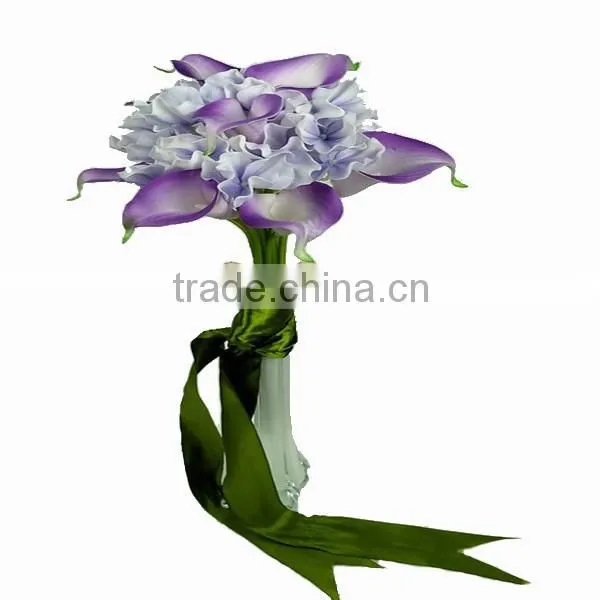 SS Flowers Arrangement Calla Lily Decorative Handmade Artificial Flower Making photo-2