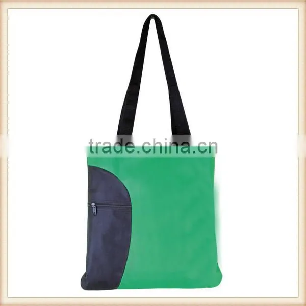 Fashion Design High Quality Nylon Tote Bag With Zipper Pocket photo-6