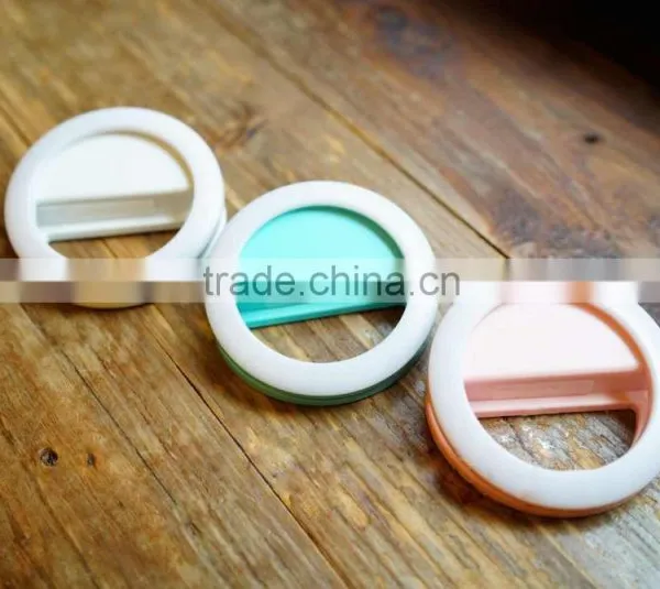 Portable Selfie Flash LED Phone Camera Ring Light for IPhone 6 6S photo-6