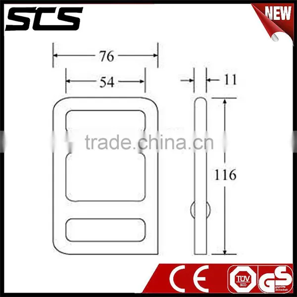 Welded One Way Lashing Buckle For Woven Lashing 5000KG photo-6