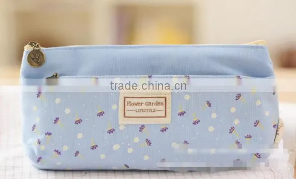 Promotion Two Zippers Fresh Pencil Case Made in China photo-3
