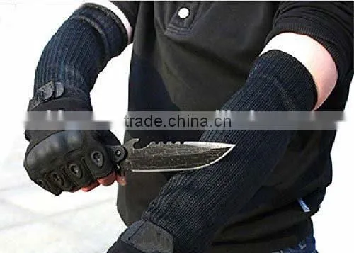 Steel Wire Arm Guard Bracer Cut Proof Anti Abrasion Stab Resistant Armband Sleeve Vambraces Protector