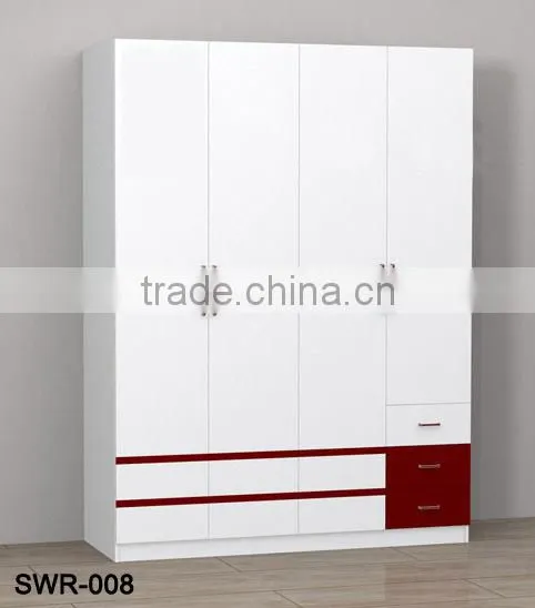 Wood Panel Style Wardrobe Bedroom Wardrobe Simple Designs photo-5