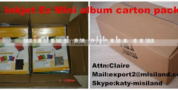 DIY Inkjet Photo Transparent Mini Album for Keychain/DIY Handmade Photo Album photo-2