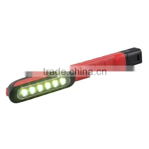 6+1 LED ABS Pocket Mini Work Pen Light With Clip photo-2