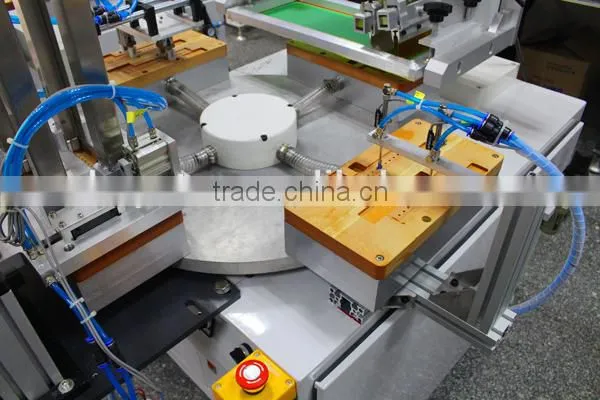 Full Automatic Plastic Ruler Screen Printing Machine With UV Dryer photo-4