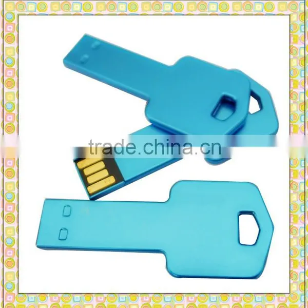 Cutomized Metal Material Key Shape USB Promotional Colorful Key Usb Flash Drive photo-5