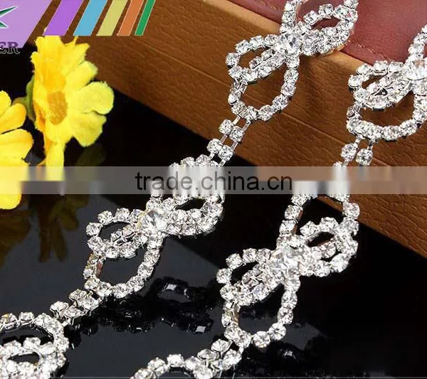 Bling Bling Fashion Latest Fancy Rhinestone Cup Chian For Garments,bags,shoes Decorations YSC21 photo-2