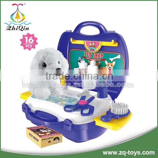 Lovely Pet Shop Toys Pet Bath Toy Pet Store Toy Play Set photo-2