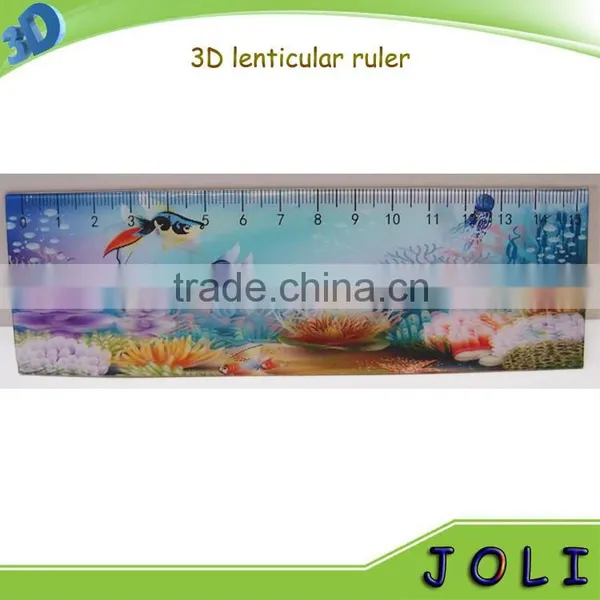 custom 3d lenticular rulers for promotion gift