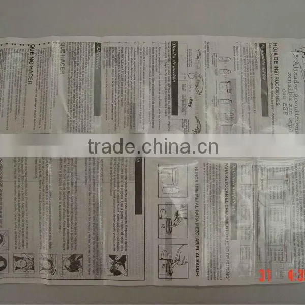 2013 Hot Sales! A4 Size Full Color Printing Folded Leaflet for Hair Dying photo-3