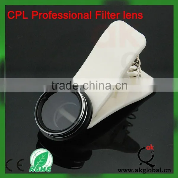 Fashion Clip Polariscope Lens Universal CPL Professional Filter HD Photo Camera for All Cellphone photo-6