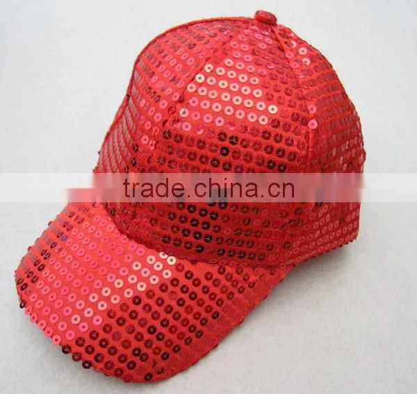 Fashion Paillette Hip Hop Cap For Lady photo-2