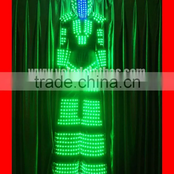 Programmable Stilt Walker Lights LED Robot Costume photo-4