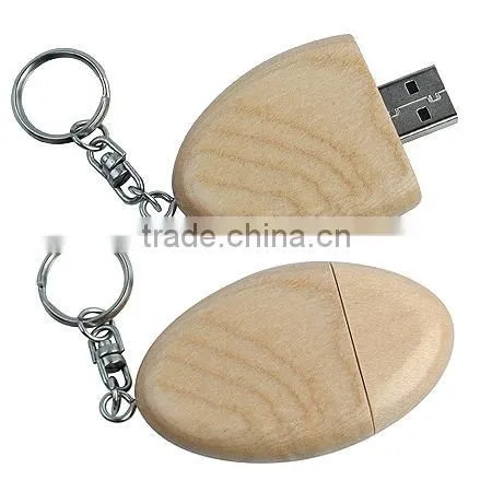new year presents lanyard wooden usb flash drive