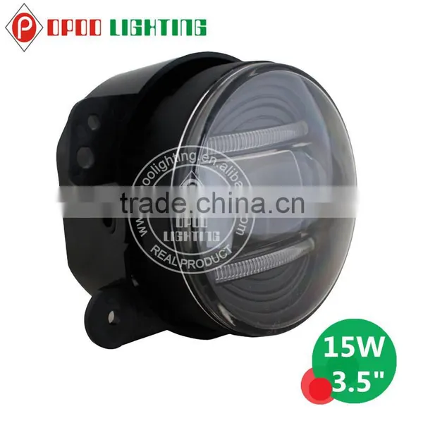 Wholesale Promotion 3.5" 1000lm Fog Light Led, Super Bright 15W Jeep Fog Light Led photo-3