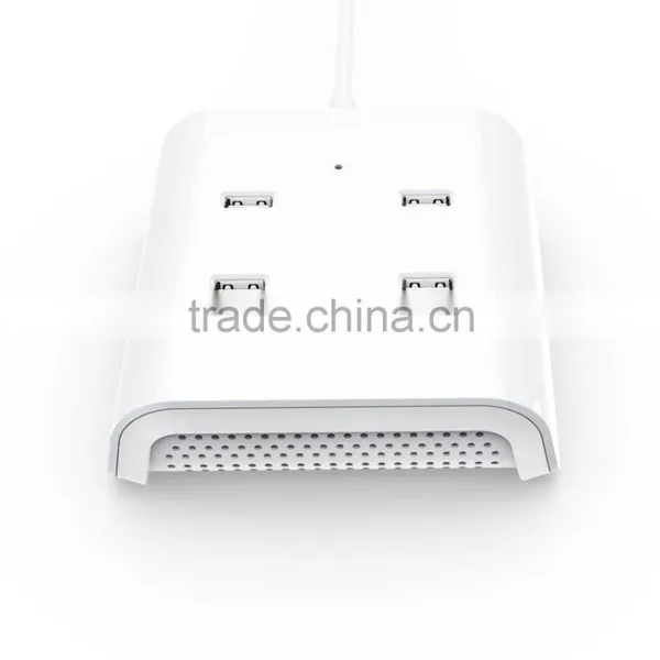 Multi Port Usb Charger 4 Ports USB Charger Quick USB Desktop Charger for IPhone IPad 8.4A USB Travel Charger for Android Samsung photo-2