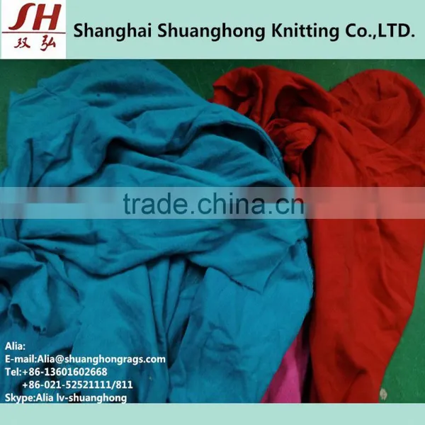 Second Hand Dark Color Clothing Wiping Rags photo-4