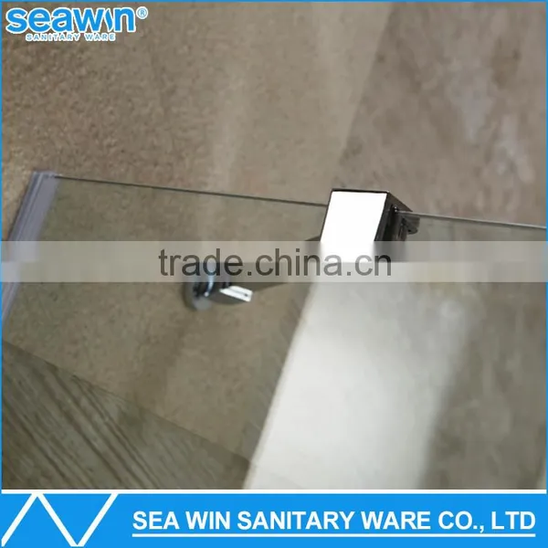 Rectangular Shape High Quality 304 Stainless Steel Hardware Shower Glass Partition photo-4