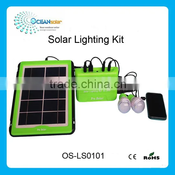 Hot Sell DC Solar Home Lighting Kit photo-2
