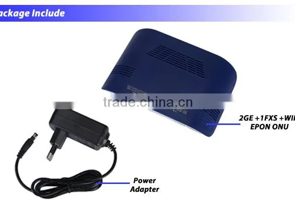 2GE+1POTS+WIFI EPON ONU Support CTC OAM 2.0 and 2.1 photo-4