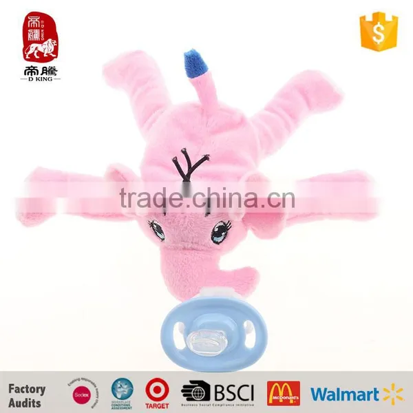 Wholesale Custom Baby Supplies Clip Plush Animal Dog Safe Material photo-3