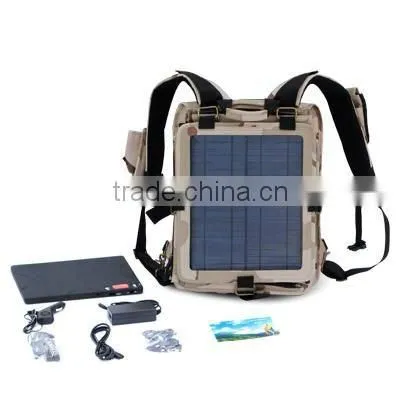 Solar bag 10W computer bag solar power charging stations backpack