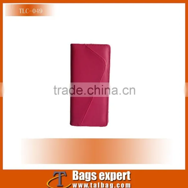 New Arrival Wholesale Custom pu Leather Wallets for Lady 2016,red pu for Body photo-2