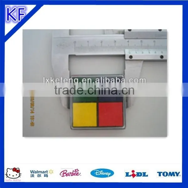 Hot sale colorful pantone digital mini round ink stamp pad