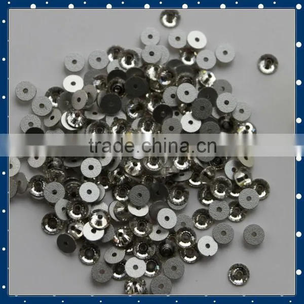 Sew on Rhinestone With Hole