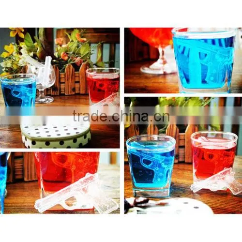 Gun Ice Cube Tray Silicone Gun Shape Cake Pan photo-5