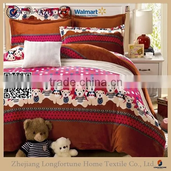 Luxury Reactive Printed Four Pieces Bedding Set photo-4